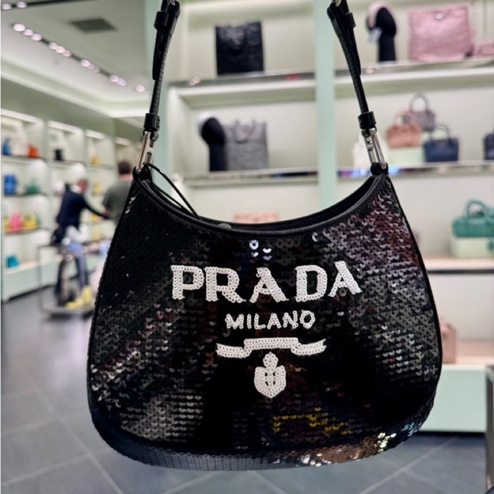 Prada Cleo Sequin Bag